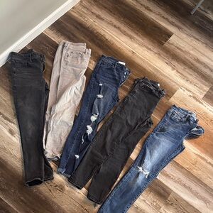 KanCan Women's Skinny Jeans - Black, Tan, Blue